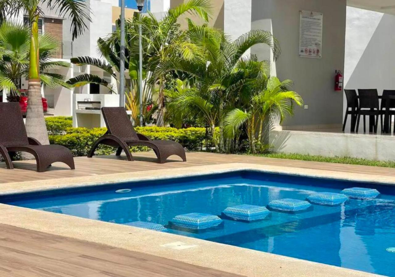 Casa Familiar En Condominio Privado Cerca De Playa Канкун Экстерьер фото